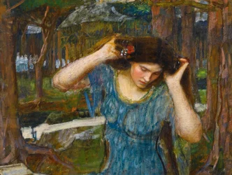 Eitle Lamorna, eine Studie für Lamia